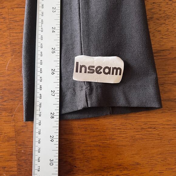 Eileen Fisher Women’s M Dark Gray Ankle Pants Preppy Classic Minimalist Chic - Picture 8 of 10